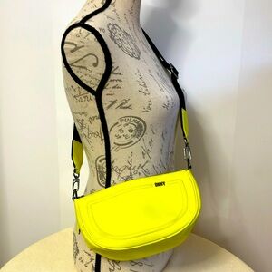 DKNY Orion Crossbody Bag Lemon Yellow